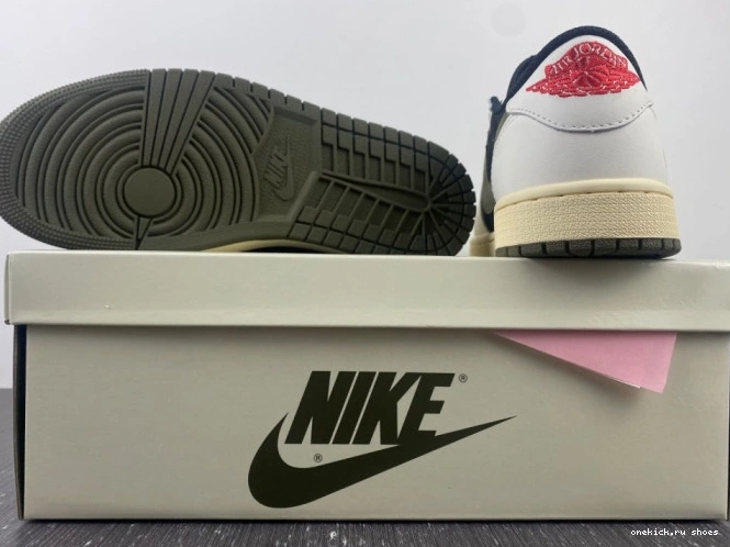 Cheap OG Scott Olive Air x Air 1 Retro Travis Jordan DZ4137-106 Jordan Low 0615